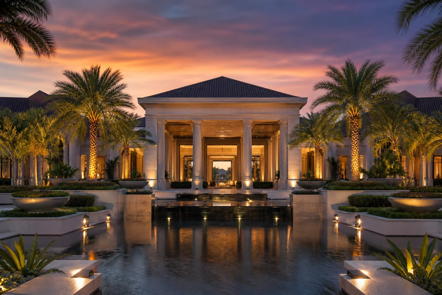 Altrovena hospitality evaluation center and luxury architectural overview